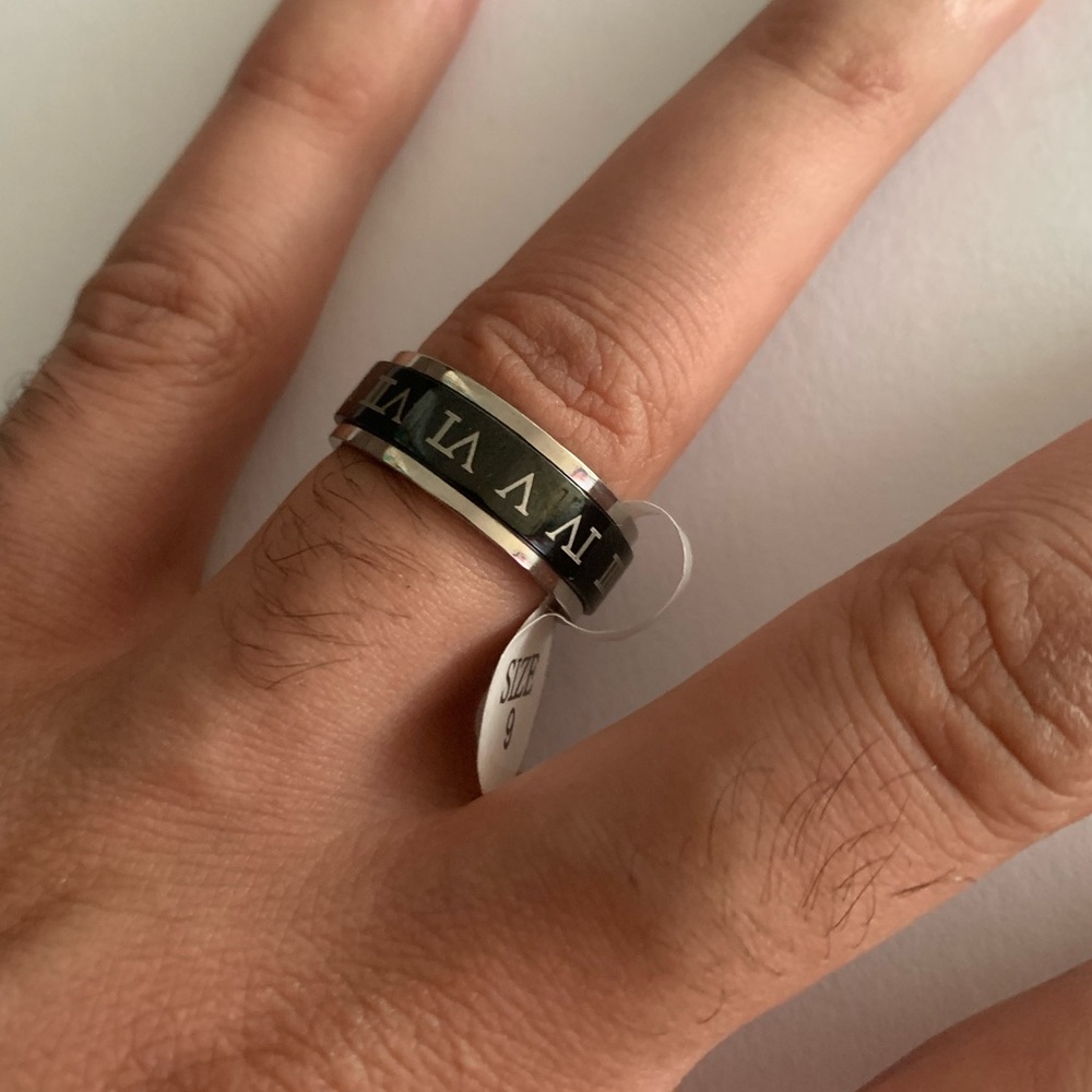 🆕 Ring stainless steel size 9 - 8